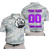 LIMITED EDITION PRODUCTS - US AIR PORCE - CAN AM RACING - CUSTOM NAME - PURPLE - POLO SHIRT