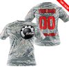 LIMITED EDITION PRODUCTS - US AIR PORCE - CAN AM RACING - CUSTOM NAME - RED - T-SHIRT
