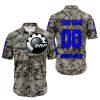 LIMITED EDITION PRODUCTS  - US ARMY - CAN AM RACING - CUSTOM NAME - BLUE - BUTTON SHIRT