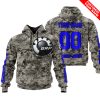 LIMITED EDITION PRODUCTS  - US ARMY - CAN AM RACING - CUSTOM NAME - BLUE