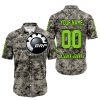LIMITED EDITION PRODUCTS  - US ARMY - CAN AM RACING - CUSTOM NAME - GREEN 1 - BUTTON SHIRT
