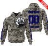 LIMITED EDITION PRODUCTS  - US ARMY - CAN AM RACING - CUSTOM NAME - NAVY