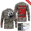 LIMITED EDITION PRODUCTS  - US ARMY - CAN AM RACING - CUSTOM NAME - RED - JERSEY
