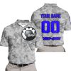 LIMITED EDITION PRODUCTS - US ARMY V1 - CAN AM RACING - CUSTOM NAME - BLUE - POLO SHIRT