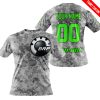 LIMITED EDITION PRODUCTS - US ARMY V1 - CAN AM RACING - CUSTOM NAME - GREEN - T-SHIRT