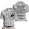 LIMITED EDITION PRODUCTS - US ARMY V1 - CAN AM RACING - CUSTOM NAME - GREY - POLO SHIRT