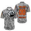 LIMITED EDITION PRODUCTS - US ARMY V1 - CAN AM RACING - CUSTOM NAME - ORANGE - BUTTON SHIRT