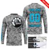 LIMITED EDITION PRODUCTS - US ARMY V1 - CAN AM RACING - CUSTOM NAME - SKY BLUE - JERSEY