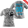 LIMITED EDITION PRODUCTS - US ARMY V1 - CAN AM RACING - CUSTOM NAME - SKY BLUE - T-SHIRT