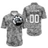 LIMITED EDITION PRODUCTS - US ARMY V1 - CAN AM RACING - CUSTOM NAME - WHITE - BUTTON SHIRT