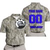 LIMITED EDITION PRODUCTS - US ARMY V2 - CAN AM RACING - CUSTOM NAME - BLUE - POLO SHIRT
