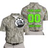 LIMITED EDITION PRODUCTS - US ARMY V2 - CAN AM RACING - CUSTOM NAME - GREEN - POLO SHIRT