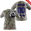 LIMITED EDITION PRODUCTS - US ARMY V2 - CAN AM RACING - CUSTOM NAME - NAVY - T-SHIRT