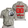 LIMITED EDITION PRODUCTS - US ARMY V2 - CAN AM RACING - CUSTOM NAME - RED - POLO SHIRT