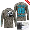 LIMITED EDITION PRODUCTS - US ARMY V2 - CAN AM RACING - CUSTOM NAME - SKY BLUE - JERSEY