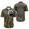 LIMITED EDITION PRODUCTS - US ARMY V3 - CAN AM RACING - CUSTOM NAME - GREY - BUTTON SHIRT