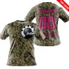 LIMITED EDITION PRODUCTS - US ARMY V3 - CAN AM RACING - CUSTOM NAME - PINK 1 - T-SHIRT