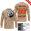 LIMITED EDITION PRODUCTS - US MARINE - CAN AM RACING - CUSTOM NAME - ORANGE - JERSEY