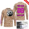 LIMITED EDITION PRODUCTS - US MARINE - CAN AM RACING - CUSTOM NAME - PINK - JERSEY