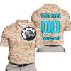 LIMITED EDITION PRODUCTS - US MARINE - CAN AM RACING - CUSTOM NAME - SKY BLUE - POLO