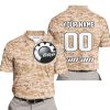 LIMITED EDITION PRODUCTS - US MARINE - CAN AM RACING - CUSTOM NAME - WHITE - POLO