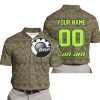 LIMITED EDITION PRODUCTS - US MARINE V1 - CAN AM RACING - CUSTOM NAME - GREEN 1 - POLO