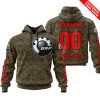 LIMITED EDITION PRODUCTS - US MARINE V1 - CAN AM RACING - CUSTOM NAME - RED
