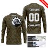 LIMITED EDITION PRODUCTS - US MARINE V1 - CAN AM RACING - CUSTOM NAME - WHITE - JERSEY