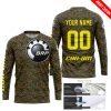 LIMITED EDITION PRODUCTS - US MARINE V1 - CAN AM RACING - CUSTOM NAME - YELLOW - JERSEY