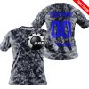 LIMITED EDITION PRODUCTS - US NAVY - CAN AM RACING - CUSTOM NAME - BLUE - T-SHIRT