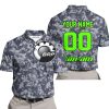 LIMITED EDITION PRODUCTS - US NAVY - CAN AM RACING - CUSTOM NAME - GREEN - POLO