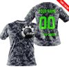 LIMITED EDITION PRODUCTS - US NAVY - CAN AM RACING - CUSTOM NAME - GREEN - T-SHIRT