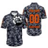 LIMITED EDITION PRODUCTS - US NAVY - CAN AM RACING - CUSTOM NAME - ORANGE - BUTTON SHIRT