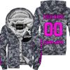 LIMITED EDITION PRODUCTS - US NAVY - CAN AM RACING - CUSTOM NAME - PINK - FLEECE ZIP HOODIE