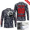 LIMITED EDITION PRODUCTS - US NAVY - CAN AM RACING - CUSTOM NAME - RED - JERSEY