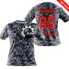 LIMITED EDITION PRODUCTS - US NAVY - CAN AM RACING - CUSTOM NAME - RED - T-SHIRT