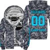 LIMITED EDITION PRODUCTS - US NAVY - CAN AM RACING - CUSTOM NAME - SKY BLUE - FLEECE ZIP HOODIE