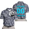 LIMITED EDITION PRODUCTS - US NAVY - CAN AM RACING - CUSTOM NAME - SKY BLUE - POLO SHIRT