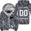 LIMITED EDITION PRODUCTS - US NAVY - CAN AM RACING - CUSTOM NAME - WHITE - FLEECE ZIP HOODIE