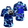 LIMITED EDITION PRODUCTS - US NAVY V1 - CAN AM RACING - CUSTOM NAME - BLUE - BUTTON SHIRT