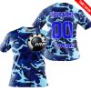 LIMITED EDITION PRODUCTS - US NAVY V1 - CAN AM RACING - CUSTOM NAME - BLUE - T-SHIRT