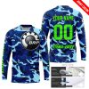 LIMITED EDITION PRODUCTS - US NAVY V1 - CAN AM RACING - CUSTOM NAME - GREEN - JERSEY