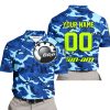 LIMITED EDITION PRODUCTS - US NAVY V1 - CAN AM RACING - CUSTOM NAME - NEON - POLO SHIRT