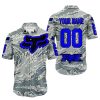 LIMITED EDITION PRODUCTS - US AIR PORCE - FOX RACING - CUSTOM NAME - BLUE - BUTTON SHIRT