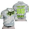 LIMITED EDITION PRODUCTS - US AIR PORCE - FOX RACING - CUSTOM NAME - GREEN 1 - POLO SHIRT