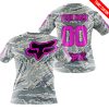 LIMITED EDITION PRODUCTS - US AIR PORCE - FOX RACING - CUSTOM NAME - PINK - T-SHIRT