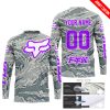 LIMITED EDITION PRODUCTS - US AIR PORCE - FOX RACING - CUSTOM NAME - PURPLE - JERSEY