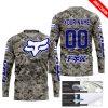 LIMITED EDITION PRODUCTS - US ARMY - FOX RACING - CUSTOM NAME - NAVY - JERSEY