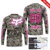 LIMITED EDITION PRODUCTS - US ARMY - FOX RACING - CUSTOM NAME - PINK 1 - JERSEY
