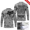 LIMITED EDITION PRODUCTS - US ARMY V1 - FOX RACING - CUSTOM NAME - GREY - JERSEY